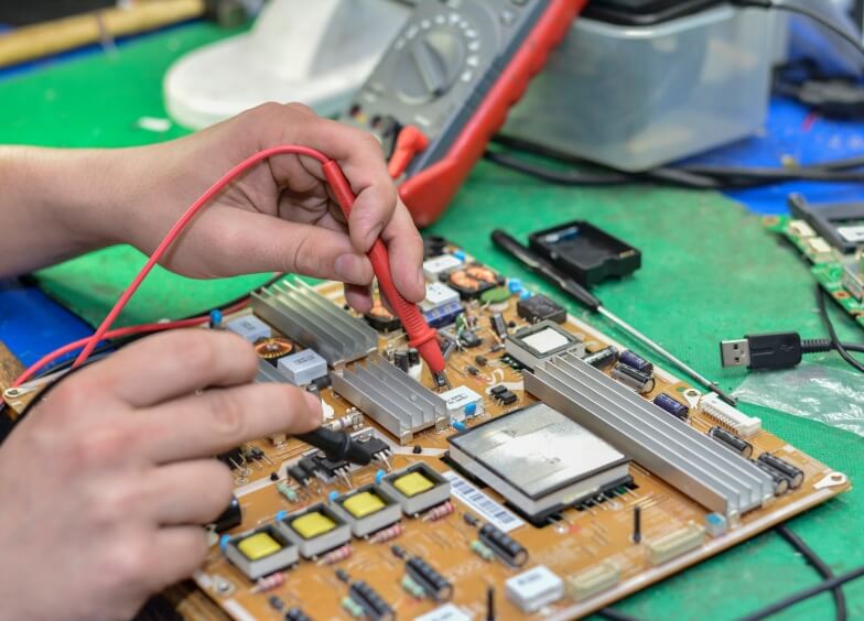 電源変動試験の画像