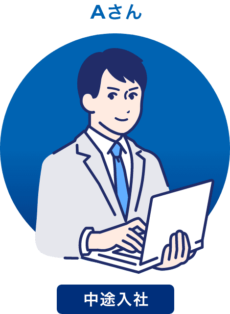 Aさん 中途入社